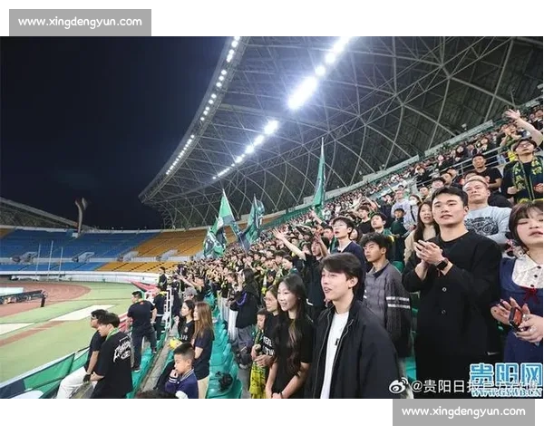奥体足球比赛激战正酣 球迷热情高涨为球队呐喊助威